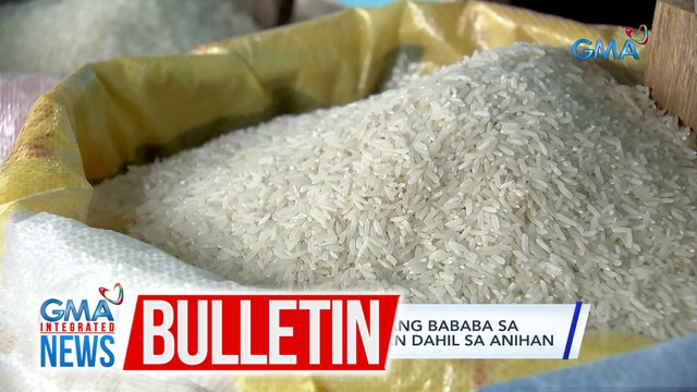 DA: Presyo ng bigas, bahagyang bababa sa susunod na dalawang buwan | GMA Integrated News Bulletin