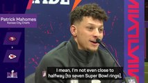 Mahomes aims 'to get rid of dad bod' to lift third Super Bowl