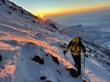 Eksi 44 derecede Ağrı Dağı'na zorlu tırmanış