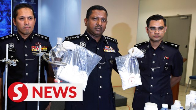 Cops raid container used as drug-processing lab in Klang