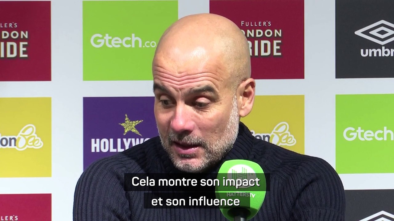 Guardiola : "Foden me fait penser à ces gamins qu'on voit jouer dans la rue"