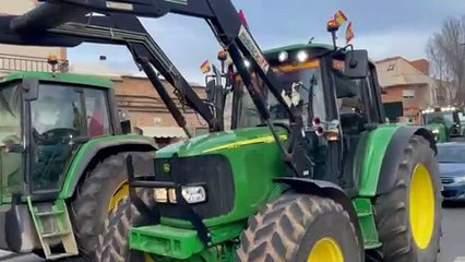 Tractorada por las calles de Ciudad Real