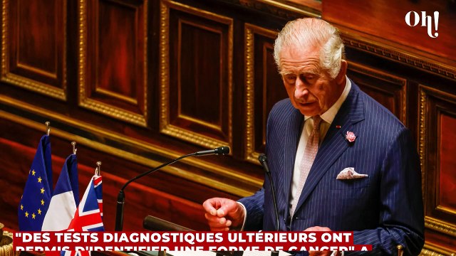 Le roi Charles III atteint d'une forme de cancer , annonce Buckingham Palace