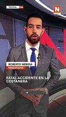Trágico accidente en la Costanera