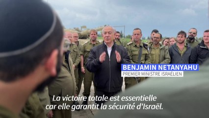 Gaza: Netanyahu veut "une victoire totale"