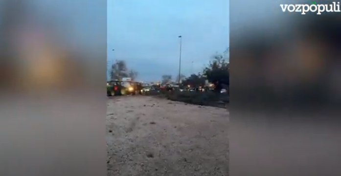 La queja de un agricultor por la alta presencia policial en las protestas: Vais a comer piedras de Marruecos