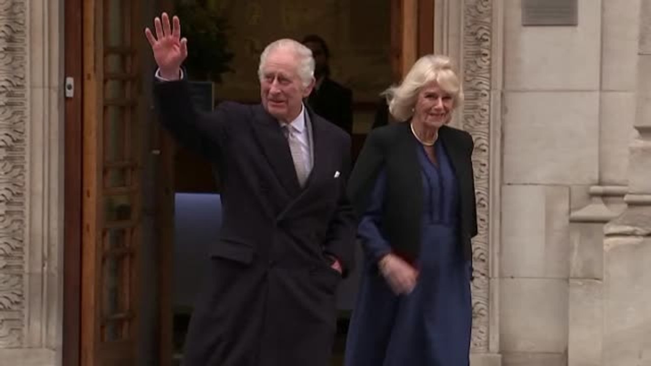 Camila y Guillermo asumirán los compromisos de Carlos de Inglaterra durante el tratamiento de su enfermedad