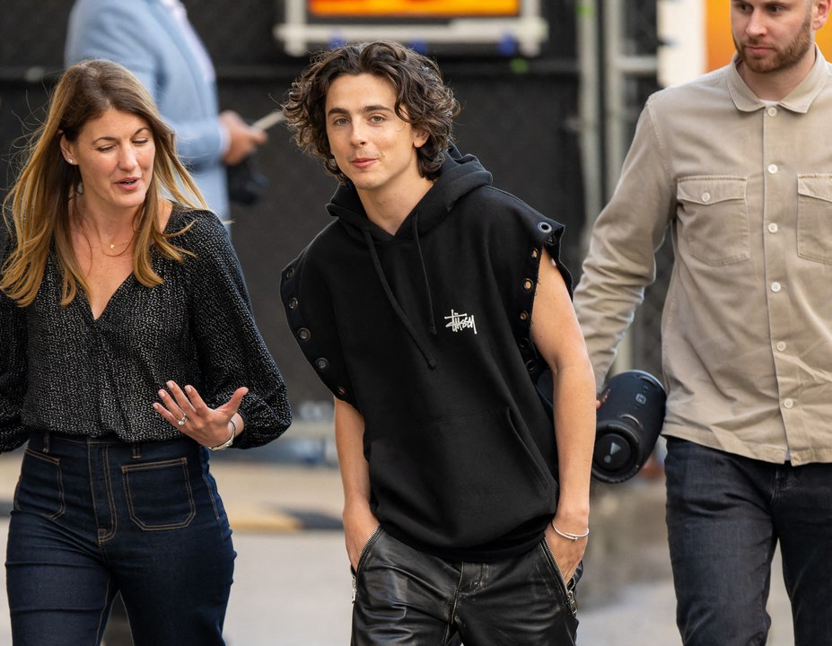 Zendaya et Timothée Chalamet font sensation avec des looks en cuir assortis