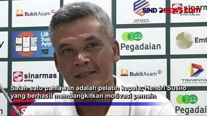 Lolos dari Degradasi, Hendri Susilo Berharap Dipertahankan Sriwijaya FC Musim Depan