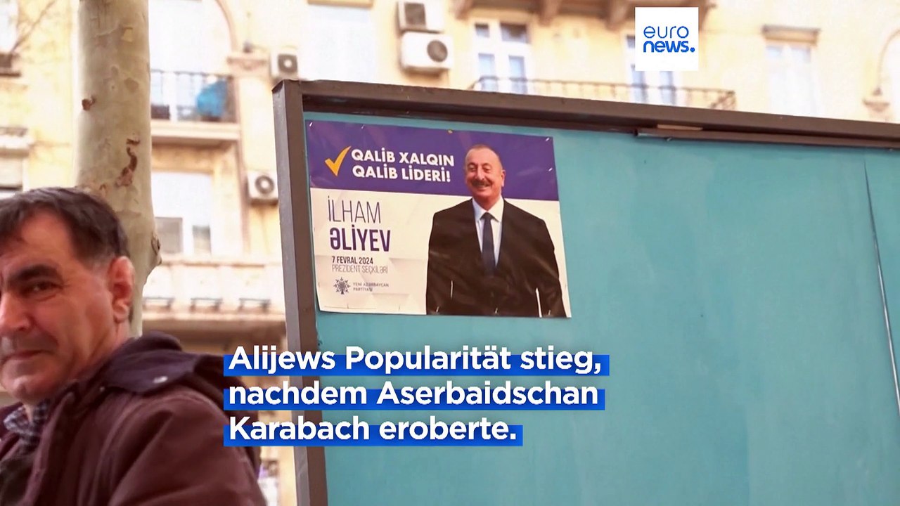 Aserbaidschan hat (k)eine Wahl: Der neue Präsident wird Alijew heißen - oder Alijew?
