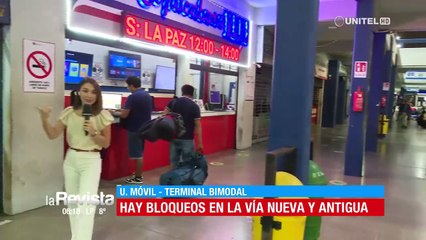 Salidas desde la Terminal de Santa Cruz