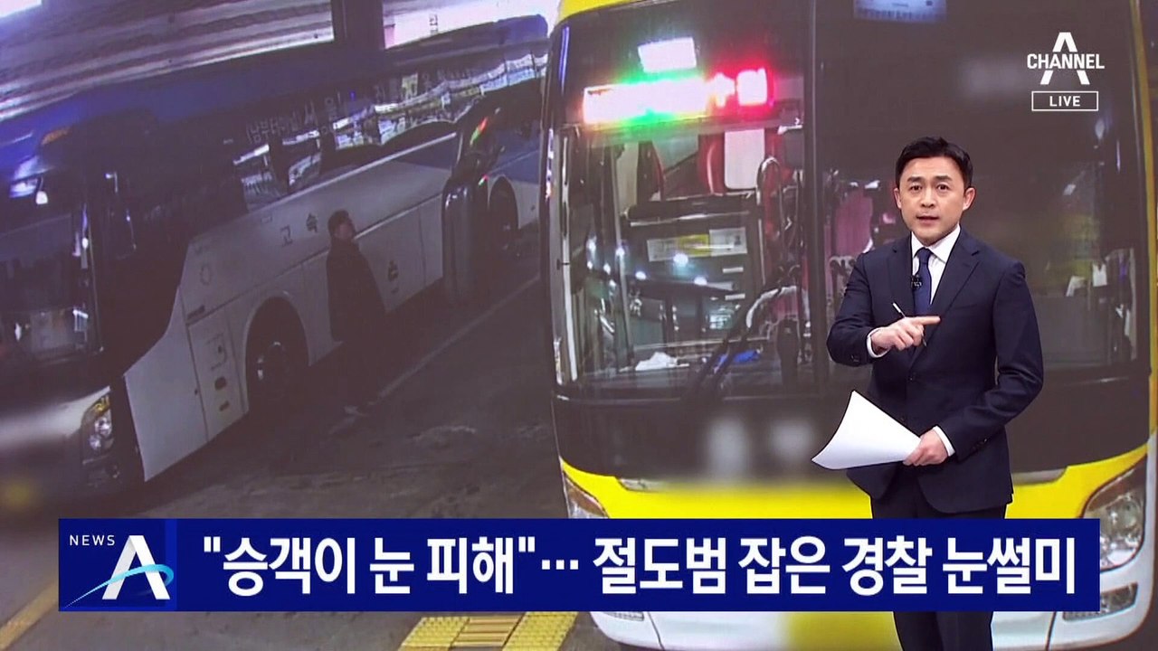 “승객이 눈 피해”…금은방 절도범 잡은 경찰 눈썰미