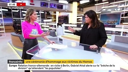 Tensions entre Raquel Garrido et Alix Bouilhaguet sur Franceinfo
