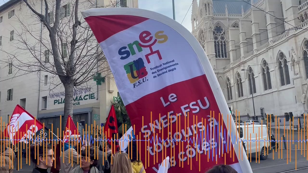 Philippe Senegas prof au lycée Lurçat à Martigues et secrétaire SNES FSU invité sur maritima radio