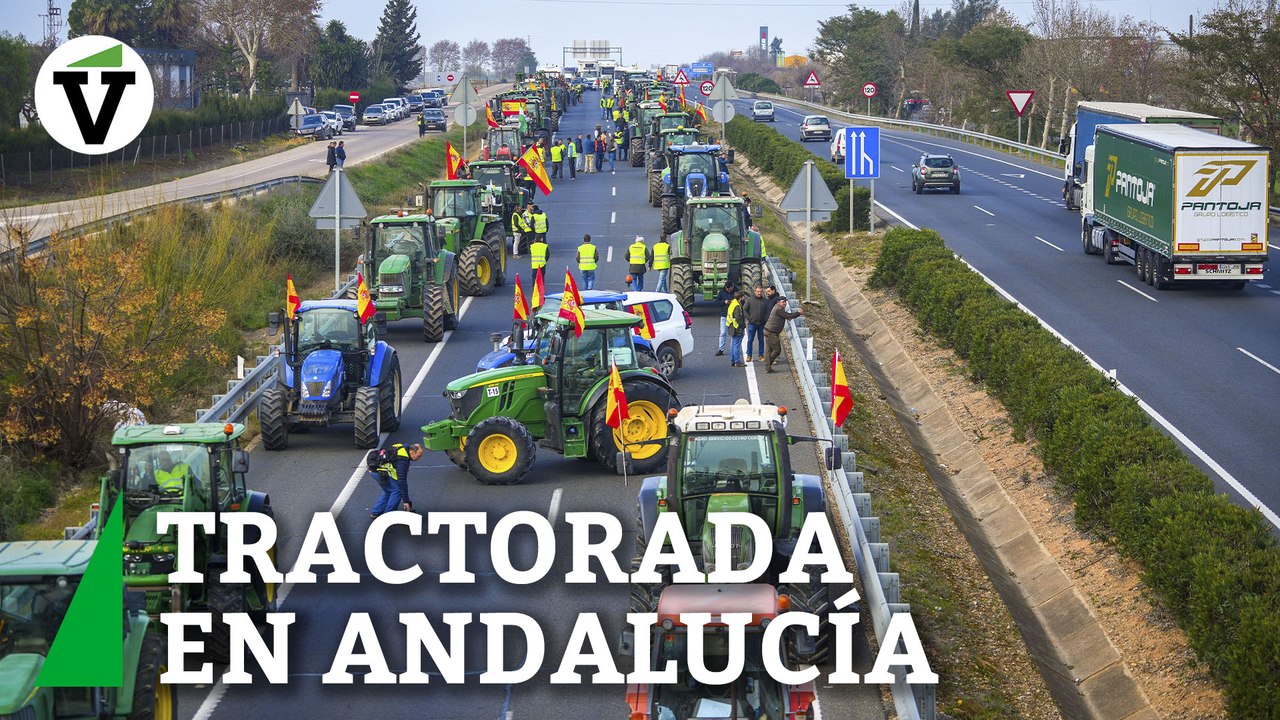La rebelión llega a Andalucía: cortan la A4 sen...
