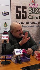 خالد الصاوي : "في المسرح شيئ غريب وأول مسرحية كتبتها كانت وانا عندي 15 سنة"