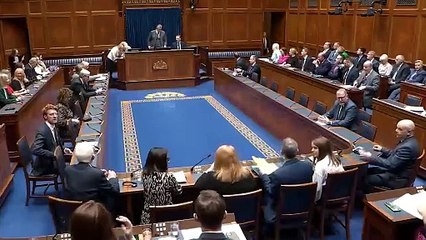 Speaker Edwin Poots on the King's cancer diagnosis