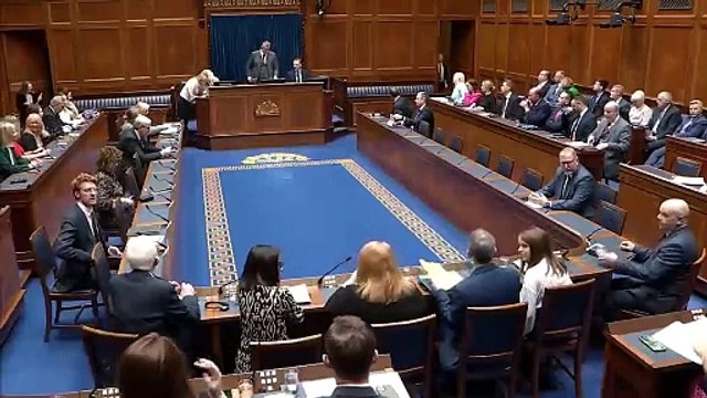 Speaker Edwin Poots on the King's cancer diagnosis