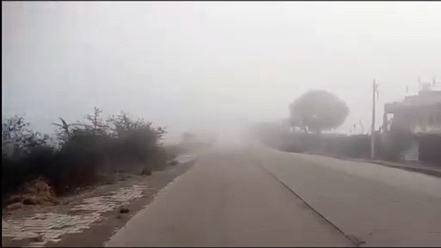 कांठल में बदला मौसम: सुबह दस बजे तक छाया रहा घना कोहरा, दोपहर में बादल