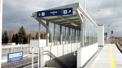 Wolbrom - stacja kolejowa Wolbrom Zachodni otwarta