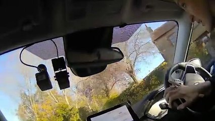 Kayaking coppers apprehend drunk driver