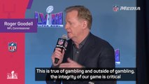 Goodell wants to uphold the 'integrity of football' as gambling issues arise
