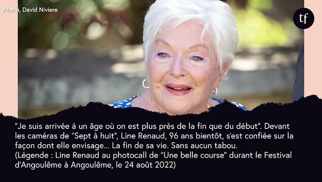 Fin de vie : Line Renaud défend la liberté de choisir sa mort