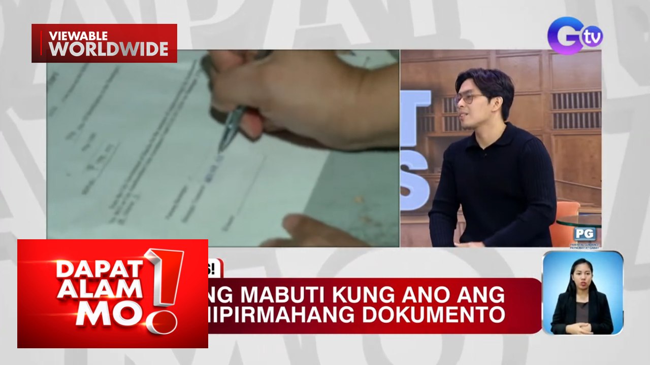 Autograph mula sa inyong idolo, maaari nga bang gamitin sa legal documents? | Dapat Alam Mo!