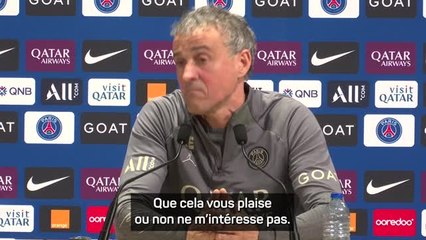 PSG - Luis Enrique s'agace face aux questions qui visent à 'détruire le château"