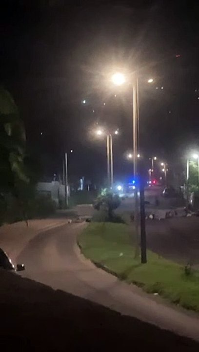 Echauffourées dans les hauteurs de Mamoudzou à Mayotte