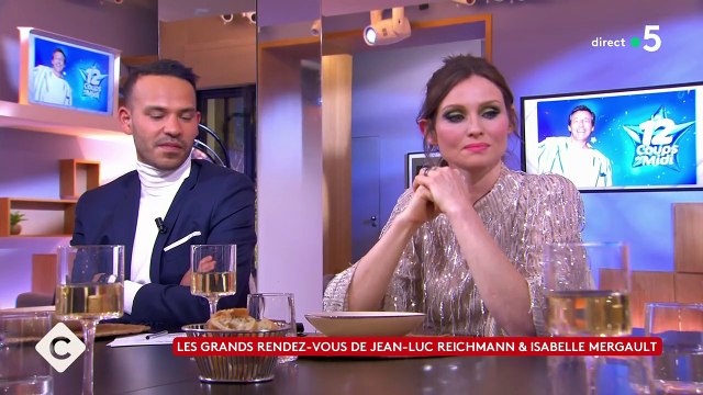 Jean-Luc Reichmann évoque son avenir avec TF1 sur le plateau de C à vous .