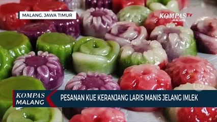 Download Video: Pesanan Kue Keranjang Laris Manis Jelang Imlek