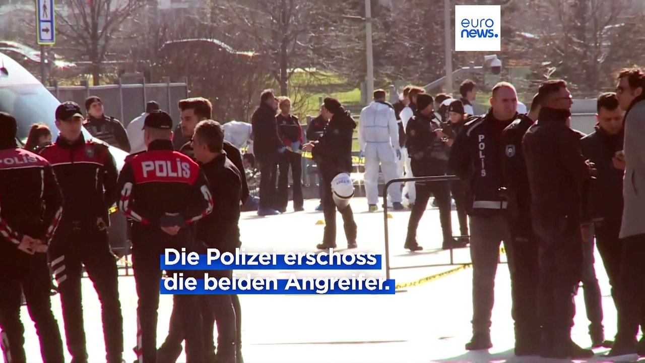 3 Tote und 5 Verletzte nach Anschlag auf Gericht in Istanbul in der Türkei