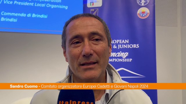 Scherma,Cuomo “Europei giovani e cadetti a Napoli saranno un successo