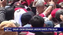 Soal Jokowi Serahkan Langsung Bansos, Ganjar: Etika Salah