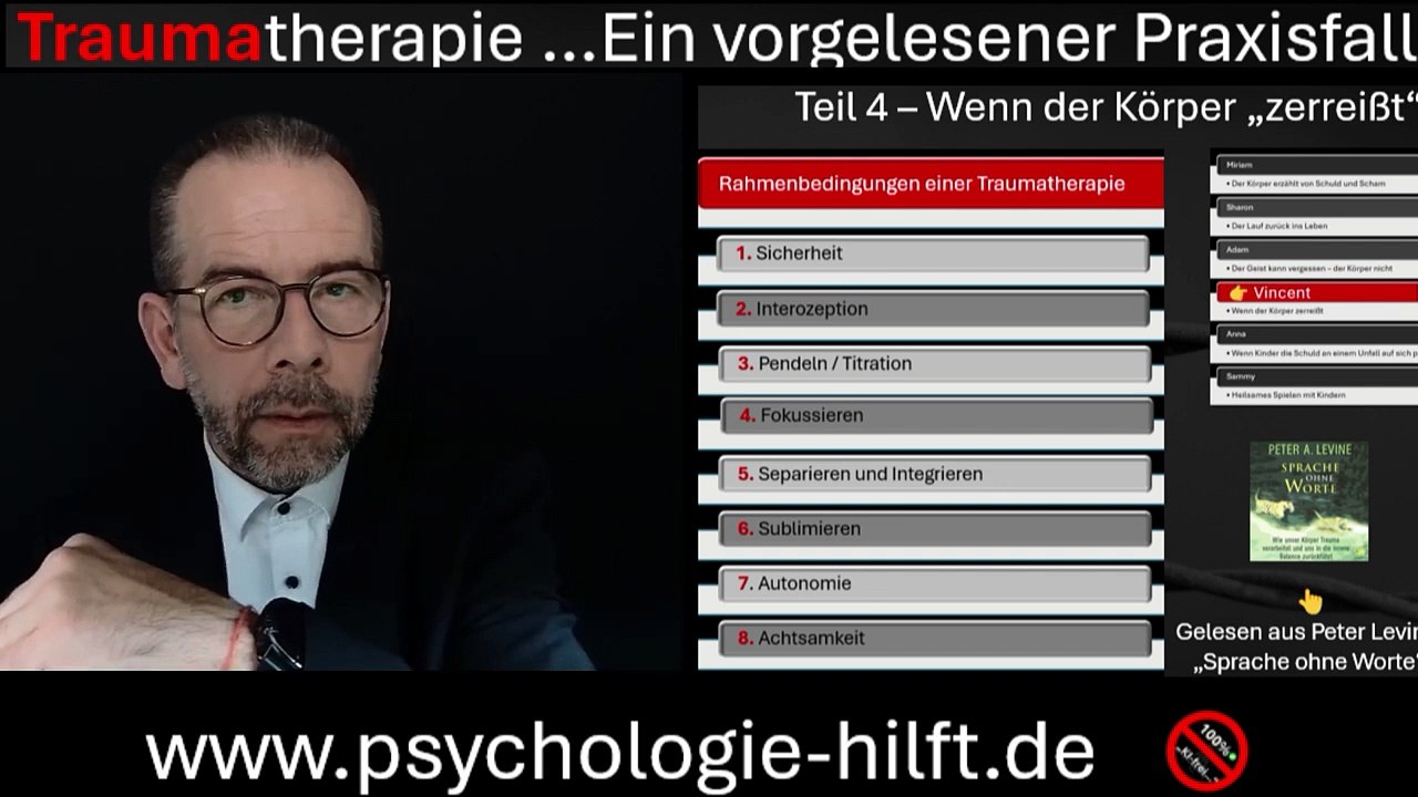 Wenn der Körper zerreißt - Teil 4 - Traumatherapie