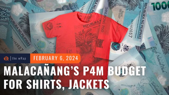 Malacañang allots P4M for shirts, jackets to mark OP anniversary