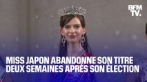 Miss Japon 2024 abandonne son titre à cause d'une liaison avec un homme marié