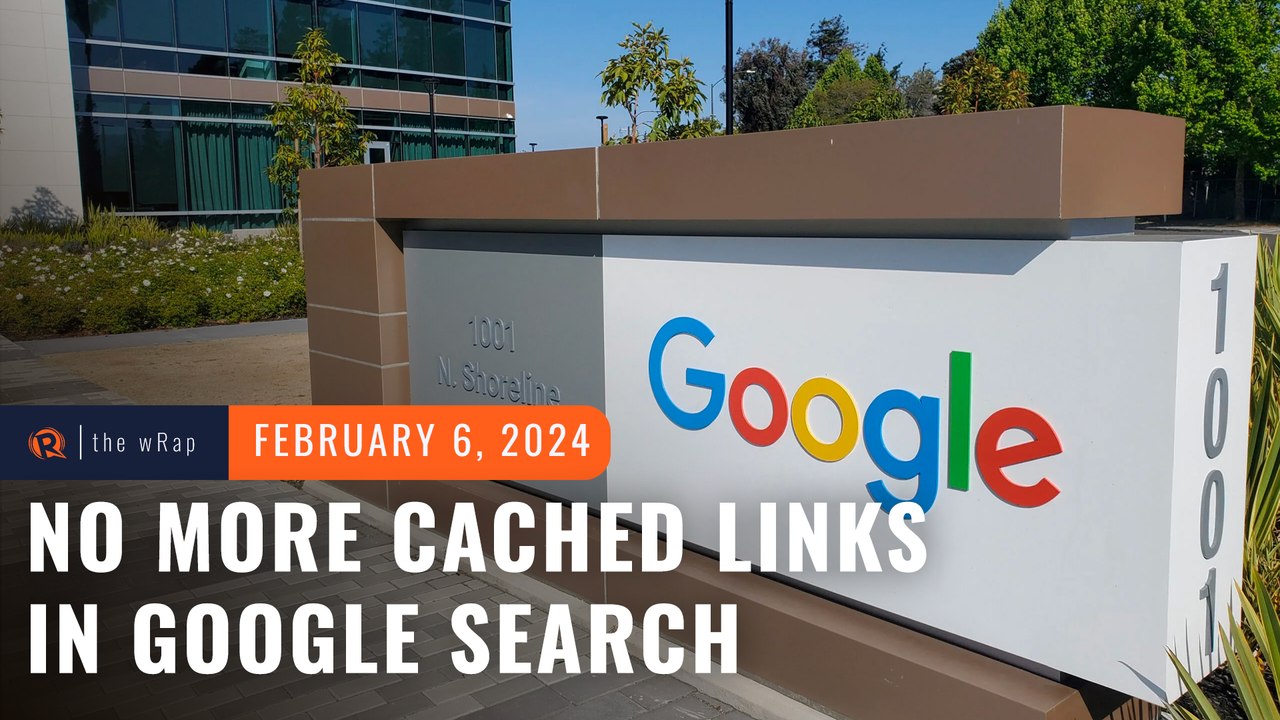 Google Search removes cached links, which lets...