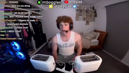 Twitch streamer blasts away during STREAM!