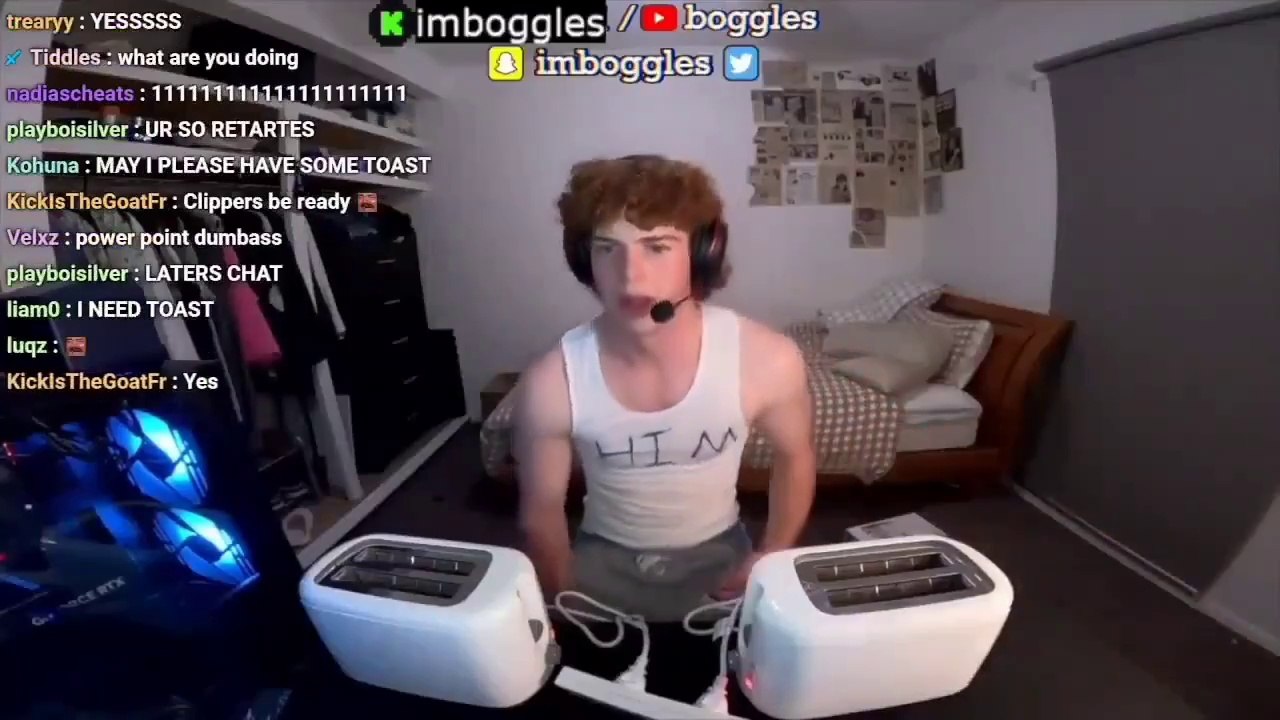 Twitch streamer blasts away during STREAM!