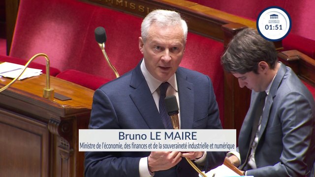 C'est surtout votre soumission à Vladimir Poutine qui a fait exploser les prix du gaz : Bruno le Maire répond à un député du RN sur le prix de l'énergie