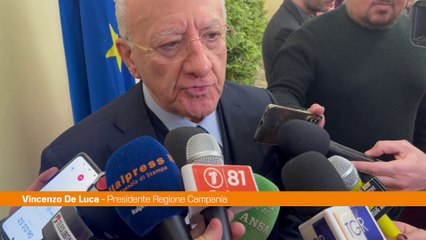 Sud, De Luca “Programmi li decidiamo noi, non ministri e ricatti"