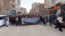 Malatya'da Valilik yasağı dinlenmedi, sessiz yürüyüş gerçekleştirildi