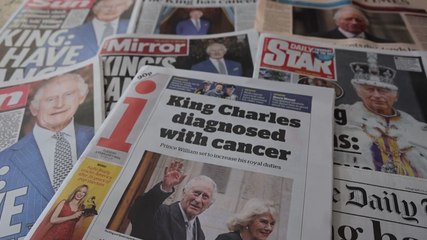 Скачать видео: El primer ministro británico dice que el cáncer de Carlos III se ha detectado pronto