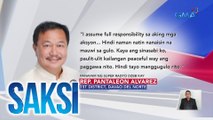 Rep. Alvarez, igniit na hindi sedisyon ang panawagan nila ni FPRRD na ihiwalay ang Mindanao sa Pilipinas | Saksi