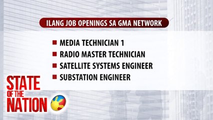 GMA JOB OPENINGS