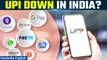 UPI transactions failing for users; Several banks servers down | Key details | Oneindia News