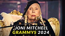 Joni Mitchell Gives Legendary Performance At Grammys 2024