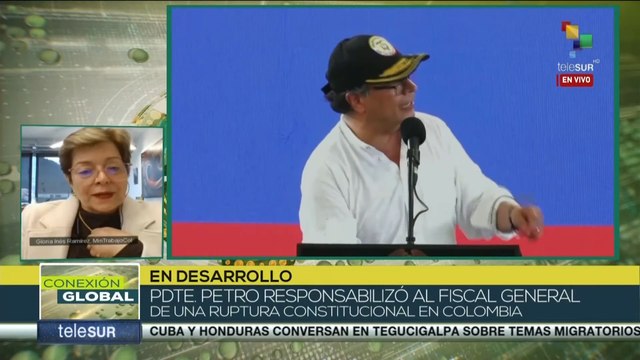 Gloria Inés Ramírez: El fiscal no es una autoridad competente para investigar al presidente
